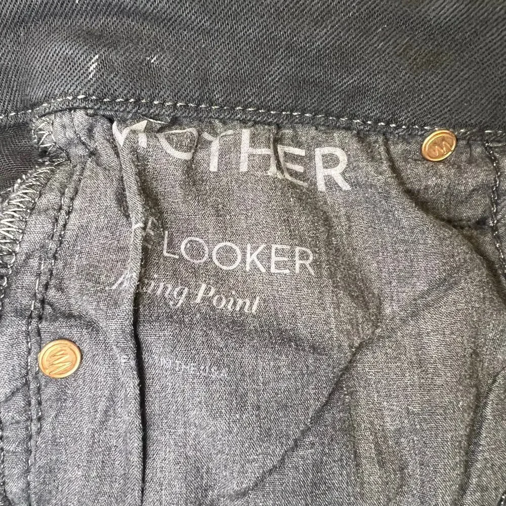 MOTHER Women’s The Looker Breaking Point Jeans Size 25